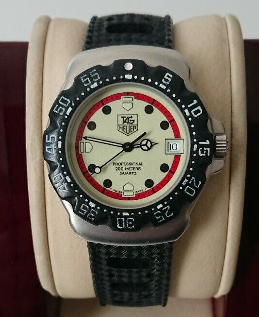 TAG HEUER PROFESSIONAL 200M QUARTZ montre de collection vintage swiss watch 