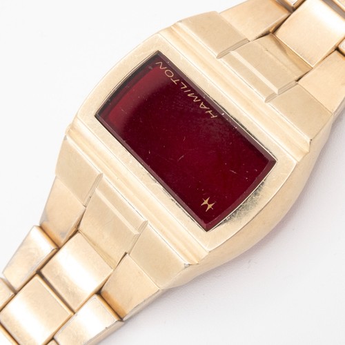 Vintage Hamilton Digital LED R.G.P. Wristwatch Partial Case & Complete Bracelet - Picture 9 of 11