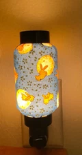Rabbit on Moon Oriental Japanese Washi Night Light Lamp Candle Home Decor Gifts