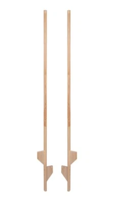 AZZAP Holzstelzen 170cm NATUR Holz Stelzen Kinderstelzen Ballance