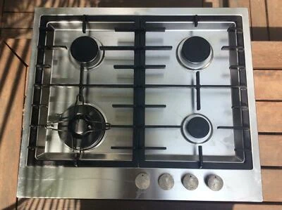 Natural Gas Cooktop Aeg 600mm 4 Burner Stainless Steel