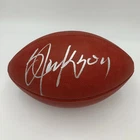 BO JACKSON signed/autographed OAKLAND RAIDERS Metallic Duke Football - BAS