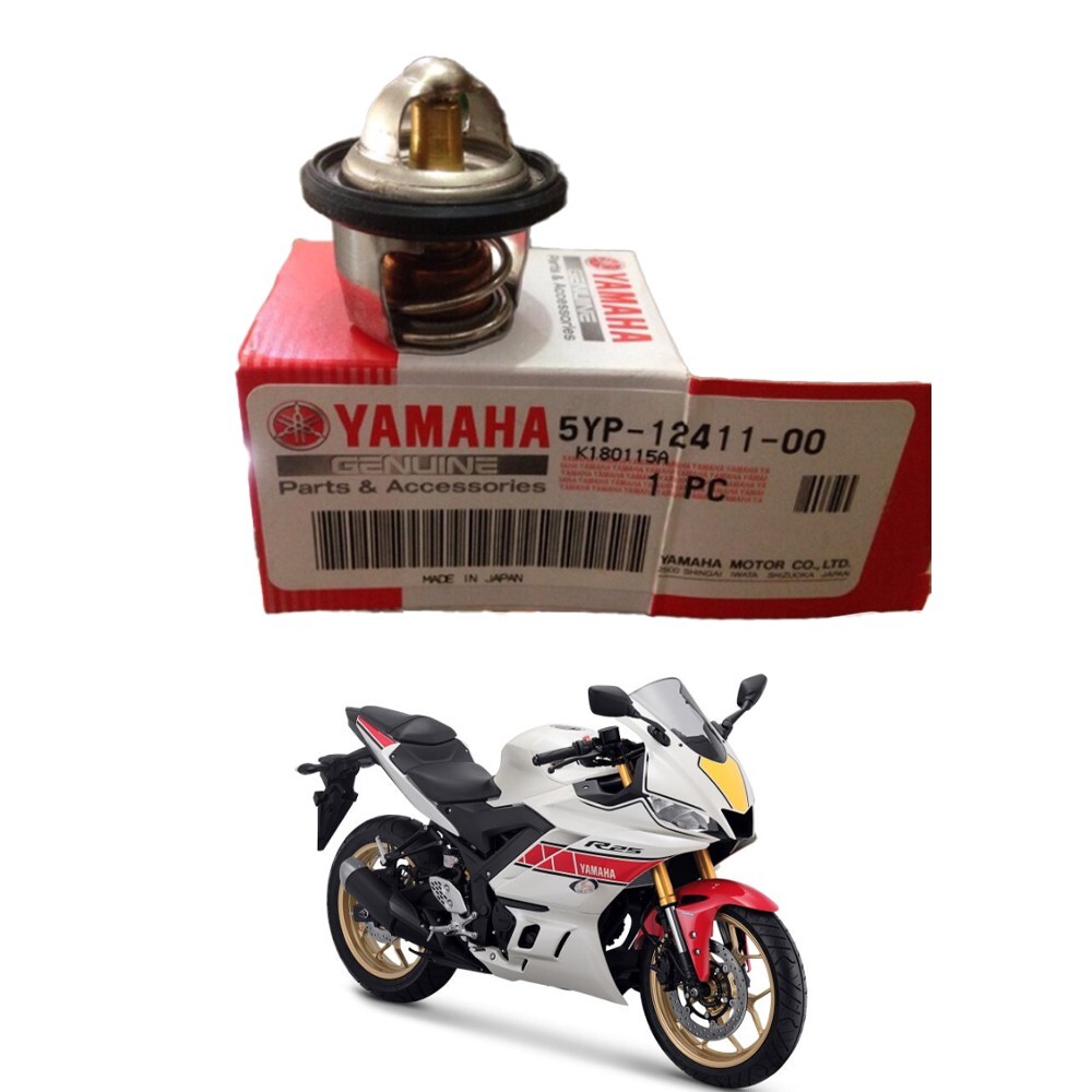 Genuine Yamaha R25 Thermostat 5YP-12411-00 NEW | eBay
