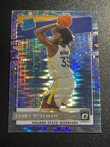2020-21 Donruss Optic Pulsar James Wiseman Rated Rookie Rc Fanatics