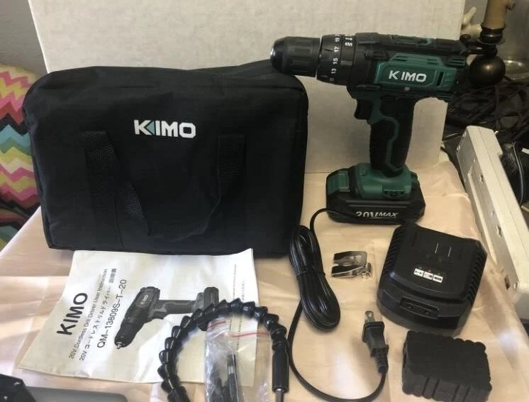 Kimo cordless drill driver kit deals