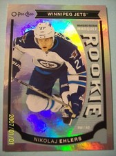 2015-16 O-Pee-Chee Update (Glossy) Marquee Rookie # U12 Nikolaj Ehlers RC!