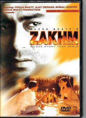 Zakhm - Ajay Devgan , Sonali Bendre  [Dvd] - Rare 