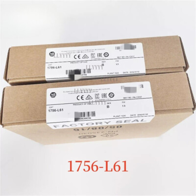 1x 1756-L61 Allen Bradley Ser B ControlLogix Logix5561 处理器控制器 2MB-