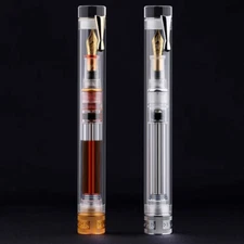 MAJOHN V1 VACUUM FILLING Fountain Pen Transparent Demonstration #26 EF/F NIB