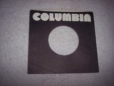 COLUMBIA RECORDS 7 INCH 45 RPM ORIGINAL SLEEVE ONLY NO SPLITS 425