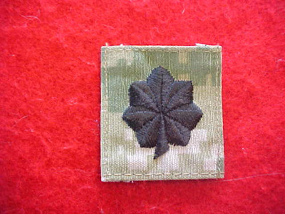US Navy Type III Type 3 Green Digital  O-5 cap patch for cover 