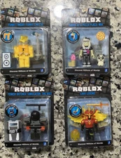 Roblox Figure Bundle - Funky Cheese, Mia, The Riot, Lava Legend New In Box