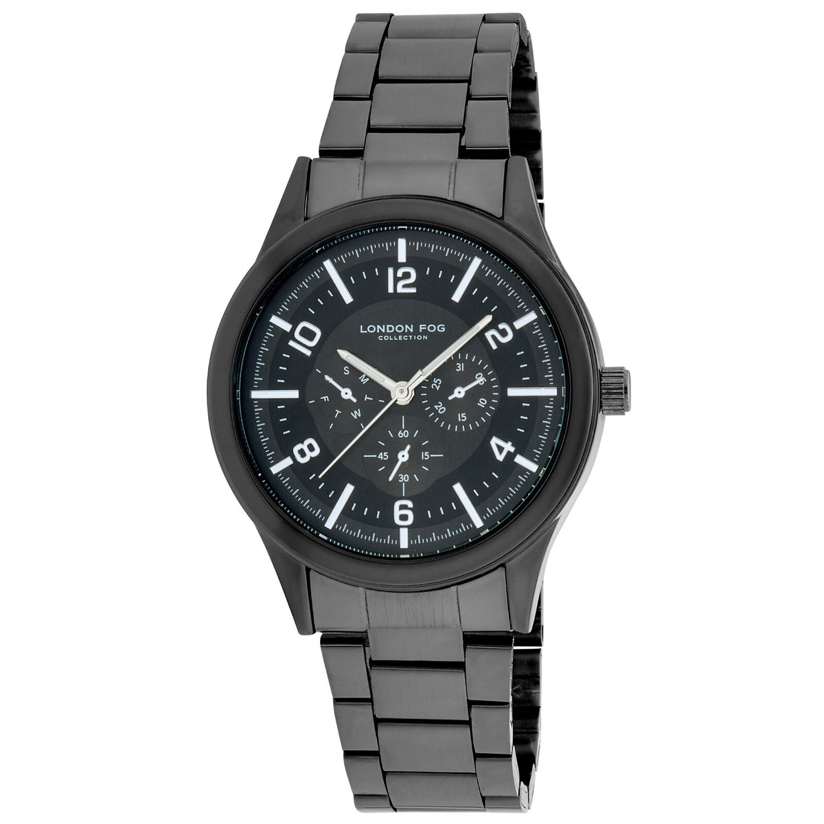 London Fog Rusky 40mm Round Bracelet Watch (LF068) | eBay
