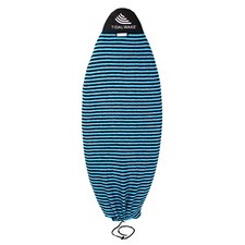 Tidal Wake TAG-IT Round Nose Surf Wake Board Sock w/ Name Tag Blue & Black 22554
