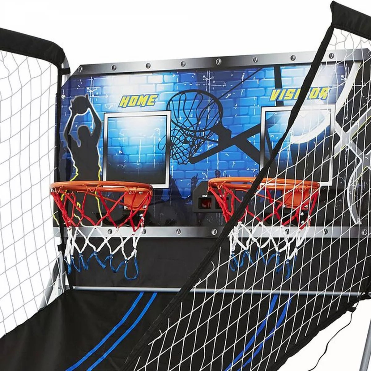 MD Sports EZ-Fold 2-Player 80.5 inch Arcade Basketball Game with