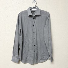 John Varvatos Dress Shirt Regular Fit Button Down Size 15.5 34/35 Cotton