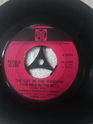 ろっく RECORD SINGLE PETULA CLARK 7N 17377 1967 FANCY DANCIN MAN THE CAT