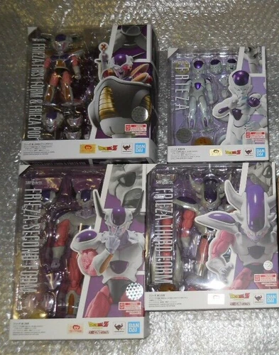 PSL S.H.Figuarts DRAGONBALL FRIEZER PRIMERA SEGUNDA TERCERA FORMA JUEGO DE 4