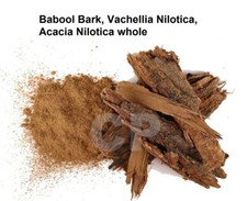 Babool Bark Vachellia Nilotica Acacia Nilotica Raw  Whole Herbs 100gm 3.5 OZ .