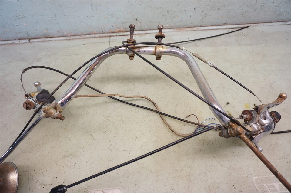 Triumph Tiger T120R T120 R Bonneville 650 TR6 1969 *2754 manillares Foto 4 de 4