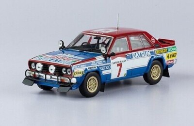 Datsun Violet GT 1981 WRC Mehta-Doughty Rare Rally Diecast Car 1
