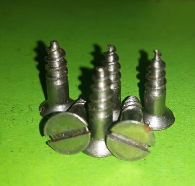 6x Vintage Lee Enfield No4 T Scharfschützengewehr Transit Truhe Scharnierschrauben SA No15 Mk1