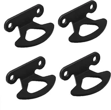 Truck Bed Tie Down Hooks 4PCS Set Black Compatible for 2000-2017 Ford F150
