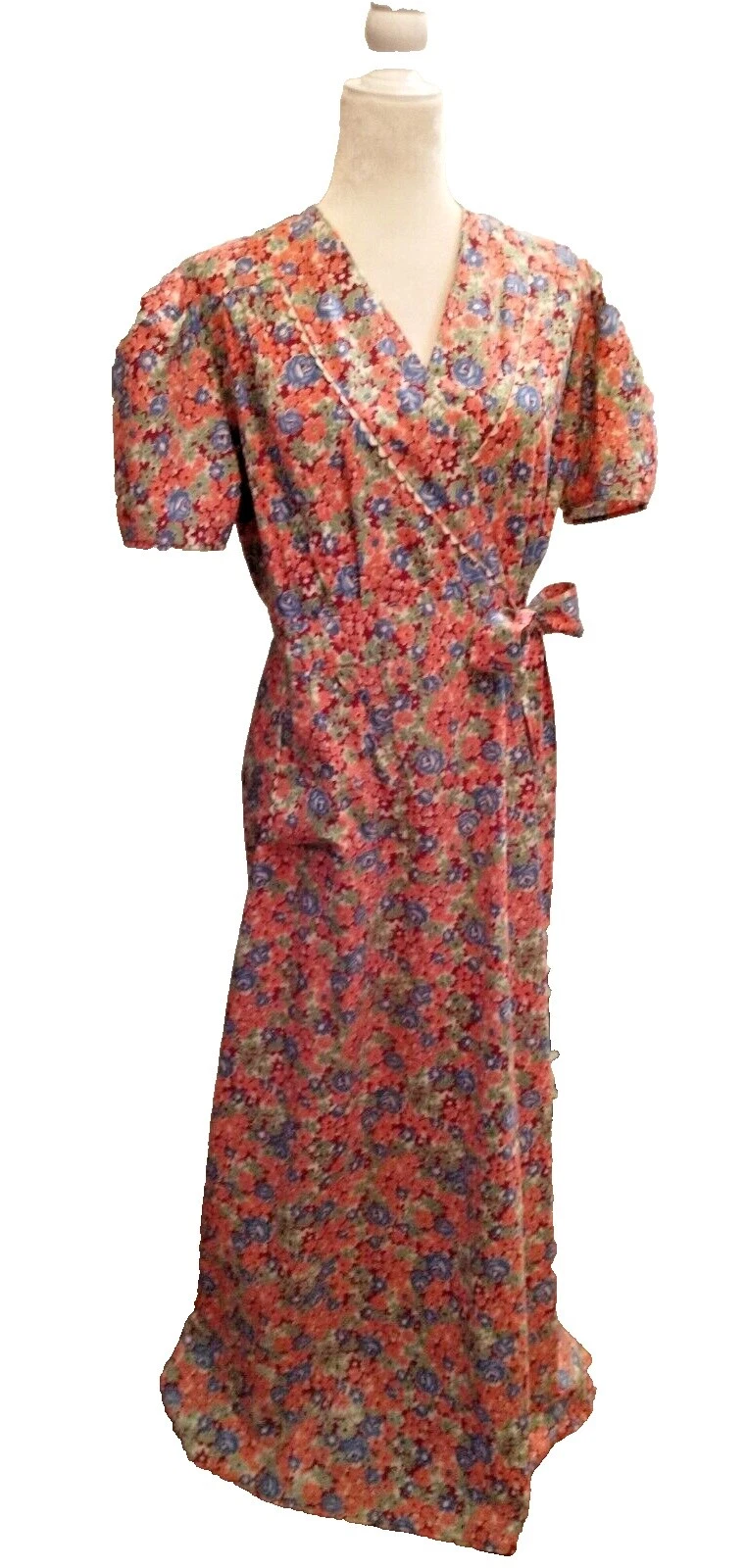 Multi-Color Regular 1940s Vintage Sleepwear & Robes for Women