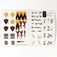 LEGO STICKER SHEET 5002145 Rocket Raccoon Guardians Of The Galaxy Toys R Us