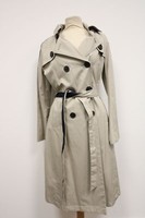 Boden Damen Trenchcoat Mantel Beige Whitstable Jacke UK12R Gr.38R Neu