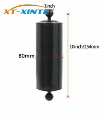 5/8/10inch Underwater Diving Carbon Fiber Float Arm Ball Buoyancy Bracket