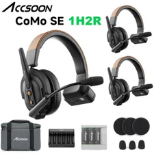 Accsoon CoMo SE 1H2R 1312ft Wireless Intercom Headset System 2.4GHz Full Duplex