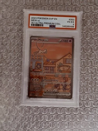 2023 POKEMON 151 ULTRA-PREMIUM COLL MEW EX #053 PSA 4 VG-EX