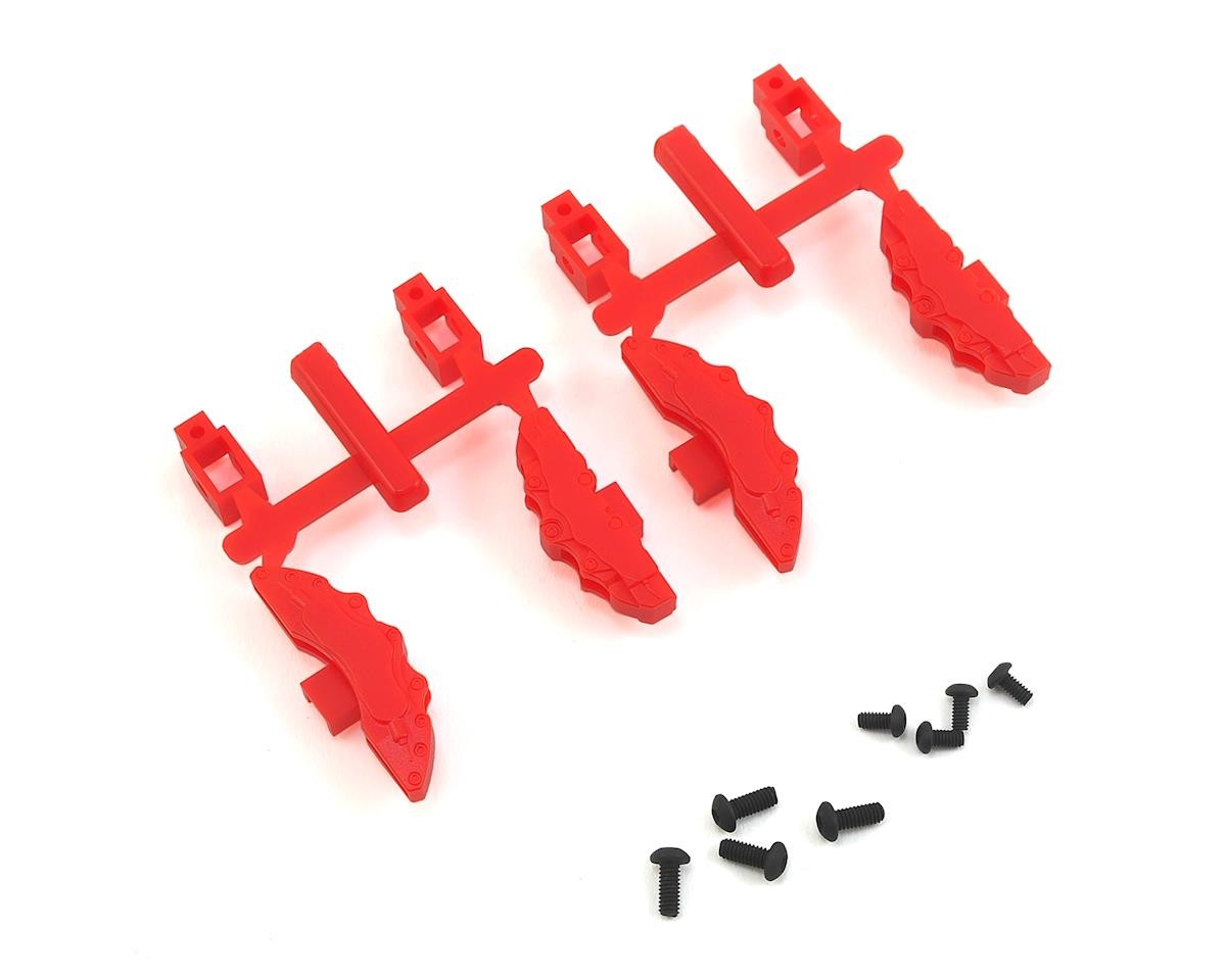 MST Enlarged brake calipers (red)(4) [MXS-210510CR]🌟✨25 Years on eBay! 250,000+ feedback!✨🌟
