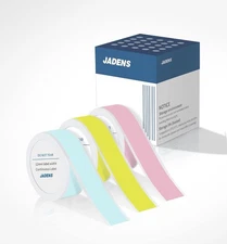 JADENS L12 Label Maker Tape Adapted Print Paper Refills, Continuous 0.59 x1 8.04