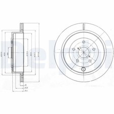 Disque de frein Subaru B9 TRIBECA