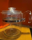 New ListingVINTAGE PYREX GLASS PERCOLATOR COFFEE POT  7759  9 CUP COMPLETE