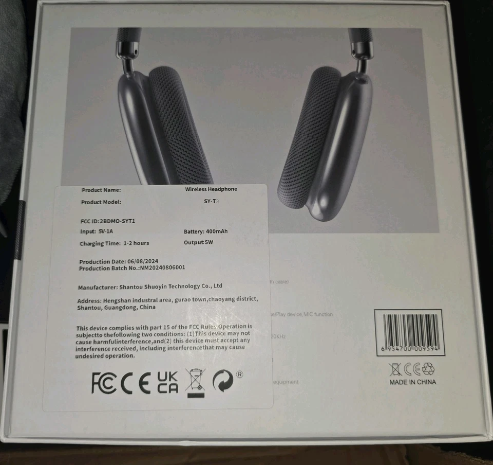 Hello Kitty Wireless Headphones - Image 2 of 4