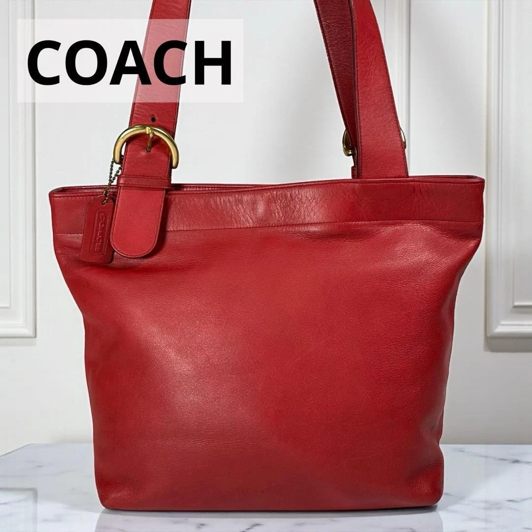 Coach Red Tote Handbags & Purses for Women for sale - eBay
