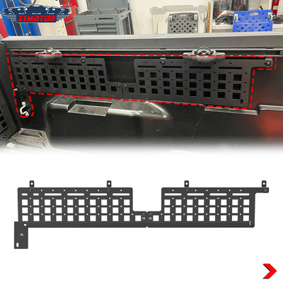 Driver Side Bed Rail Molle Panel Truck Rack Storage For 2024-2026 TOYOTA TACOMA