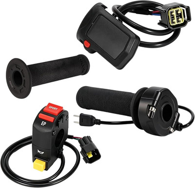 Throttle Control Grip Set for Surron Light Bee X S with Digital Speedometer and