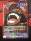 Bandai One Piece CCG Gol D. Roger Foil Leader OP13-003 7000 Power 5 Cost