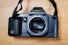 Canon T70 Black 35 mm Manual Focus SLR Film Camera And Accessories