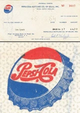 Pepsi-Cola Bottling Co. of Selma, Inc. - 1960's dated Famous Soda North Caroli