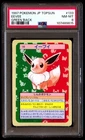 PSA 8 Eevee 133 Pokemon Topsun Japanese 1997 Green Back