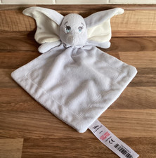 Morrisons Disney Classics Dumbo Grey Elephant Comforter Blankie Baby Soft Toy