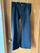 North Face Apex Snow Pants Womens Medium STH Soft Shell Flare Windwall Black