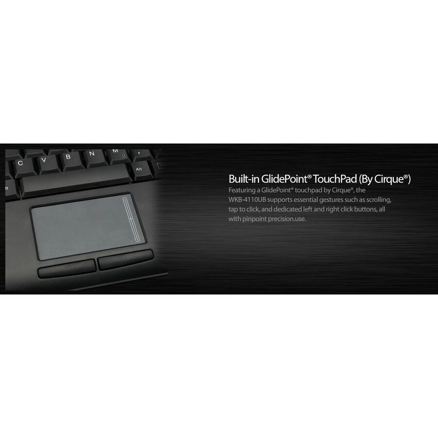 Adesso Wireless Mini Touchpad Keyboard - Image 4 of 4