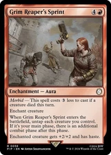 Grim Reaper's Sprint Foil - PIP 0 - NM - MTG Magic