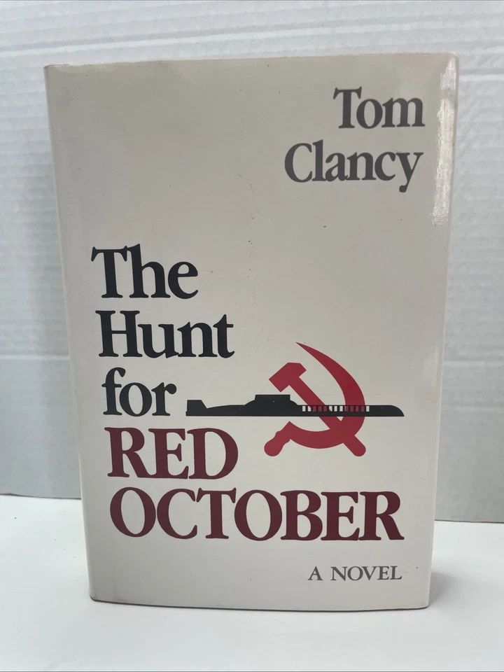 The Hunt for Red October Tom Clancy 1984 1st Ed/26th Print Naval Institute Press - Image 2 of 4